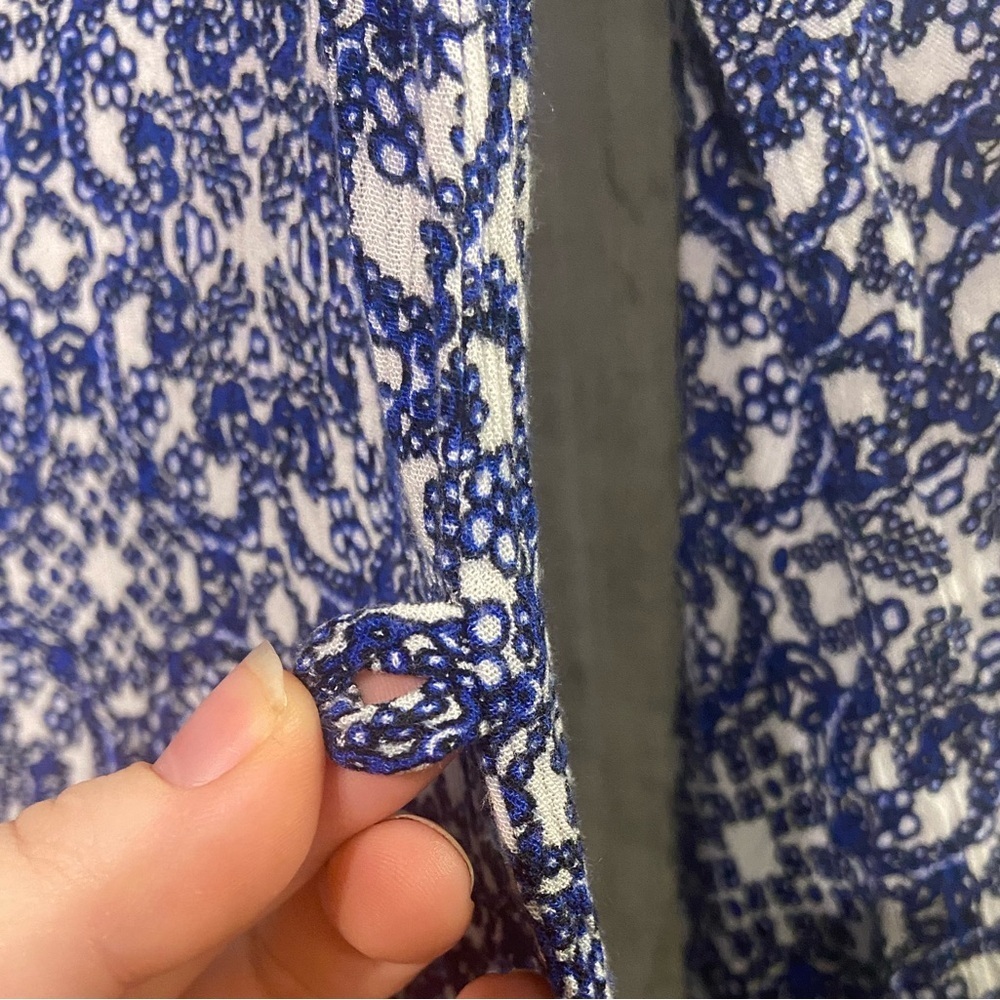 Lulus Mandala Daydream Blue Print Maxi Dress Medium - Picture 10 of 10